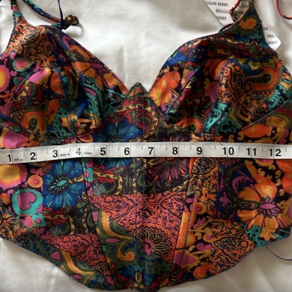 COPY - (NWT) UO Abstract Corset Top - Picture 2 of 6